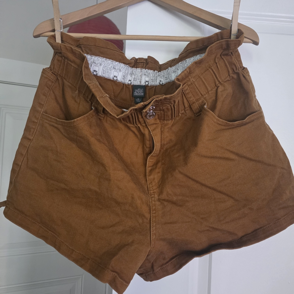 Wild Fable Women's High-Rise Shorts - XL - Orange, Rust, Terracotta